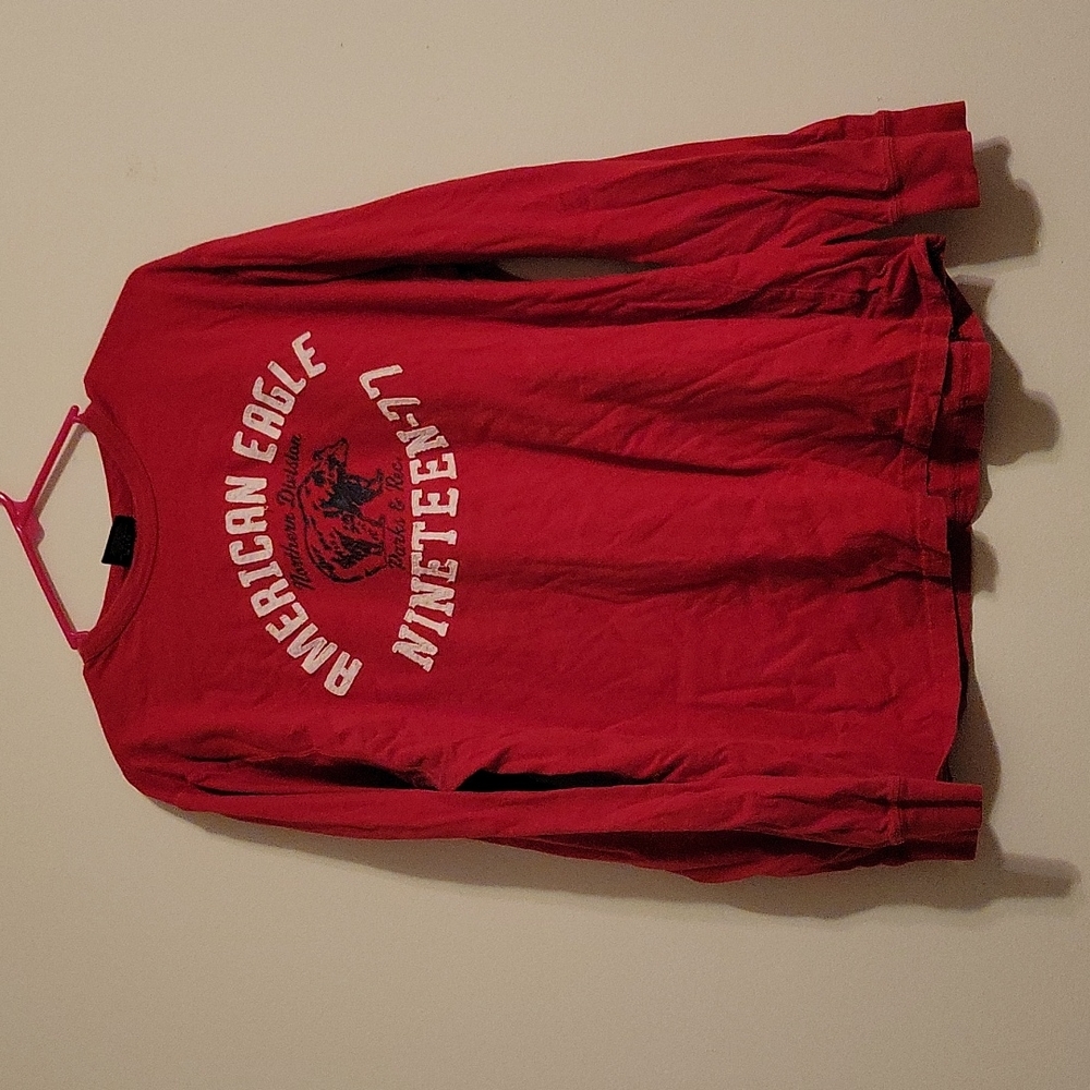 SALE! Vintage American Eagle Long Sleeve T-Shirt - Parks and Rec